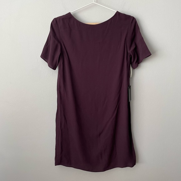 NWT Aritzia | Wilfred Free Plum Tshirt Dress Size xsmall - Picture 3 of 9